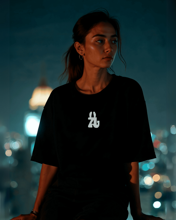 Camiseta Oversize Negra – August Básico con Estilo Urbano