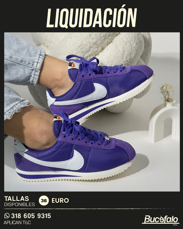 NK Cortez Azul Blanco – Icono Urbano en Oferta