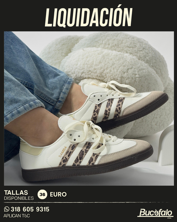 Zapatillas ADDS Samba Animal – Atrevidas y con mucha actitud 🐆