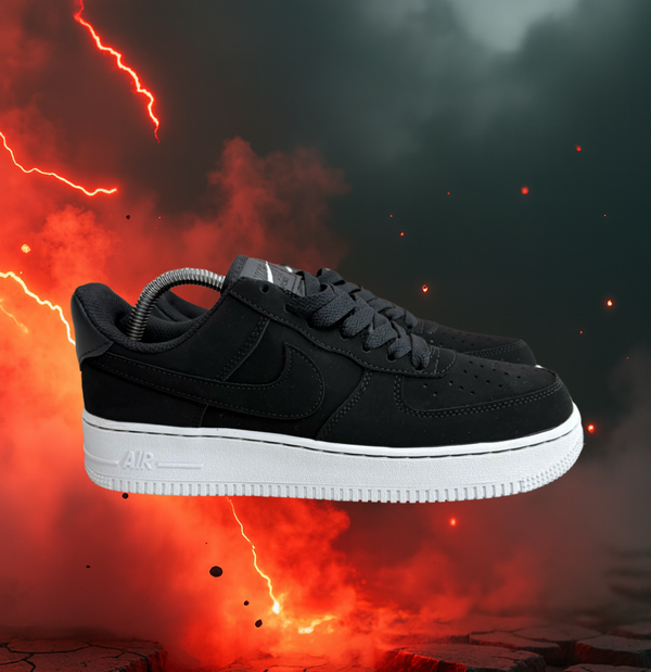 Zapatillas NK Air Force 1 Low Negras – Liquidación