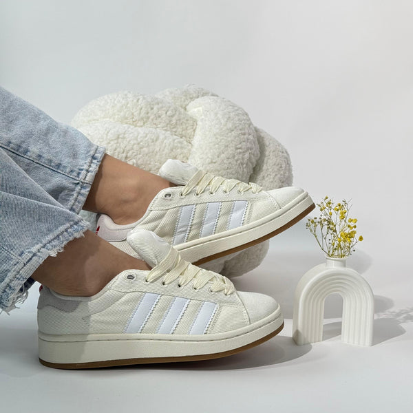 ADDS Campus Beige – Lona Retro y Suela Caramelo