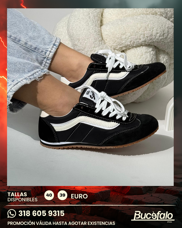 VNS Style Retro Black/White – Liquidación Tallas 39 y 40