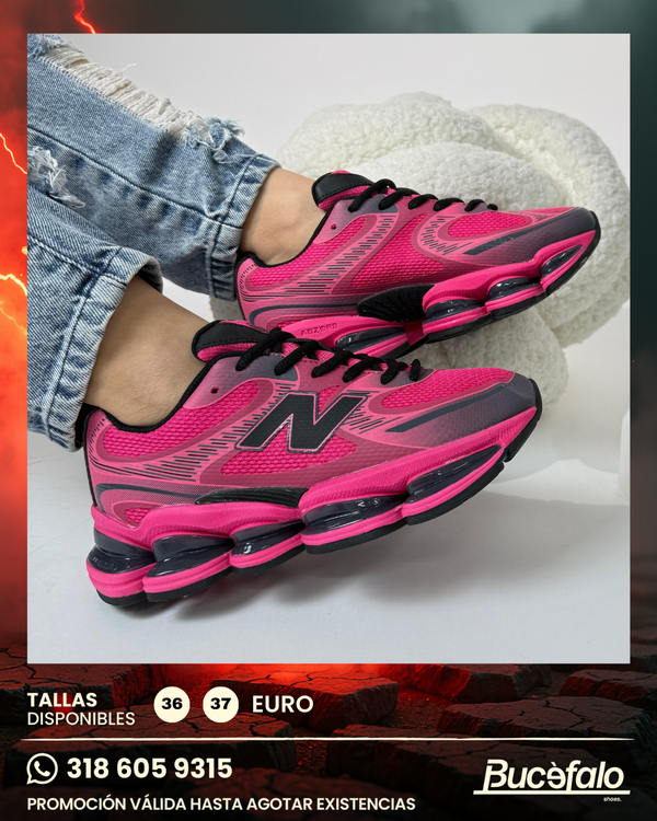 NB Shox Fucsia/Negro – Liquidación Tallas 36 y 37