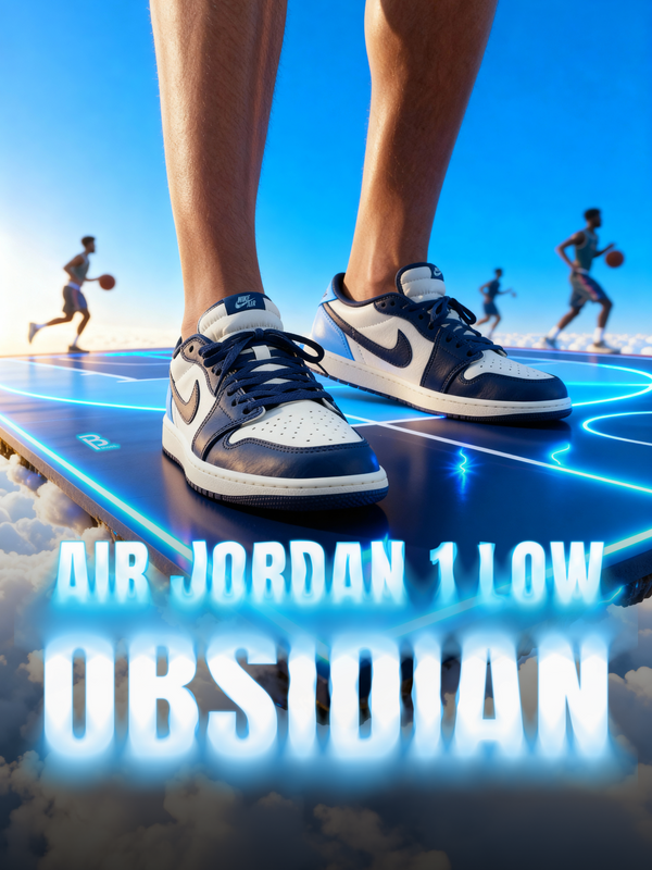 JDN 1 Low OG University Blue – Estilo Clásico con Toque Moderno