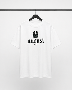 Camiseta August Oversize Blanca — Conejo