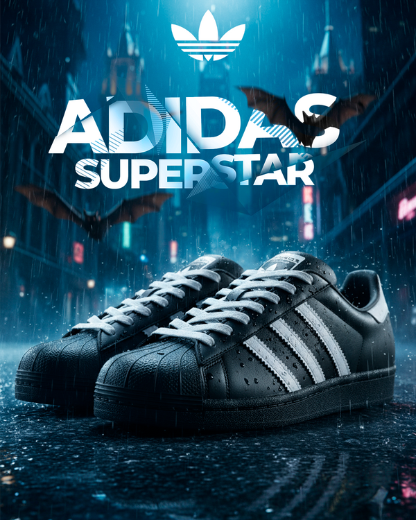 Zapatillas ADDS Superstar Black-White – Clásico Urbano y Versátil