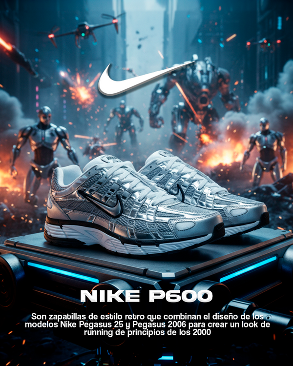 NK P-6000 Silver Chrome – Estilo Futurista y Comodidad Total