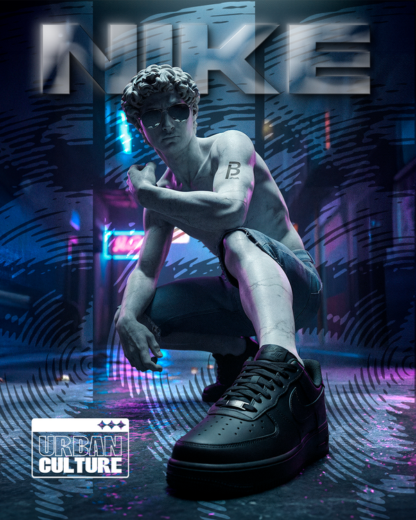 Nk Air Force 1 Negras - AF1