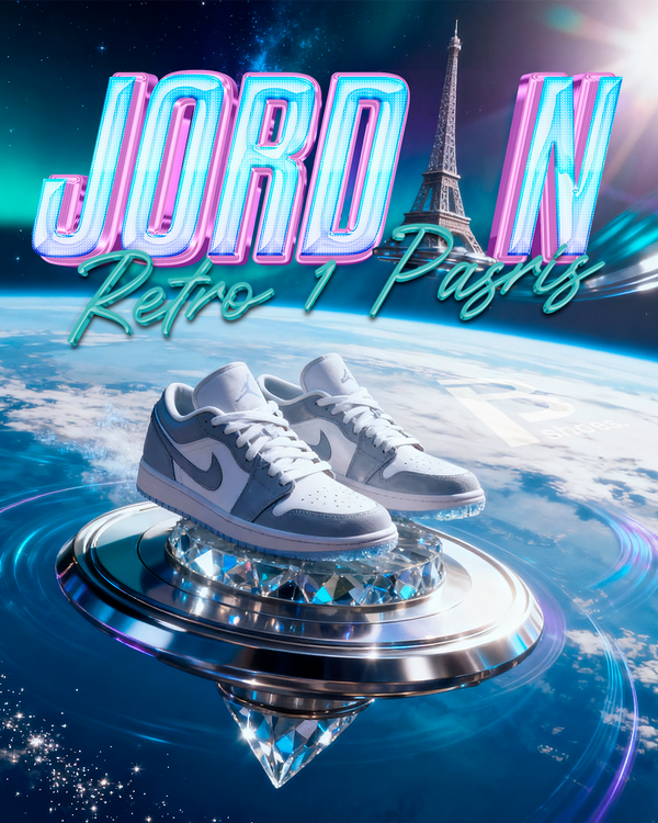JDN RETRO 1 PARIS - AZUL GRIS