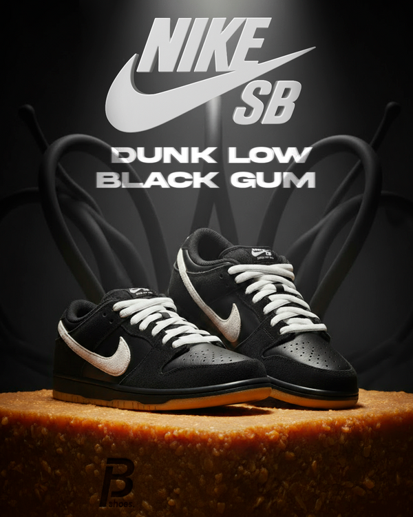 Zapatillas NK Dunk Low Black-Gum – Estilo Urbano y Versatilidad