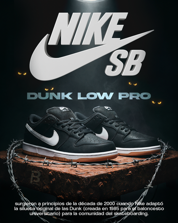 NK SB Dunk Low Pro – Estilo y Agarre Superior