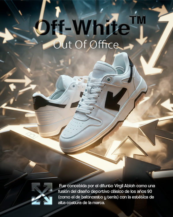 Urban Off Ct – Estilo OW y Máxima Comodidad - Blanco y negro