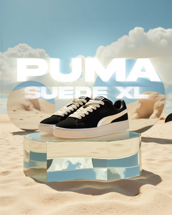 Pma Suede XL Negra Beige – Clásico Urbano con Estilo Retro