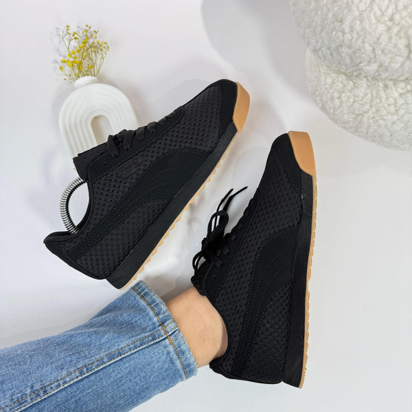 Pma Roma Gum Black – Retro Deportivo con Estilo Urbano