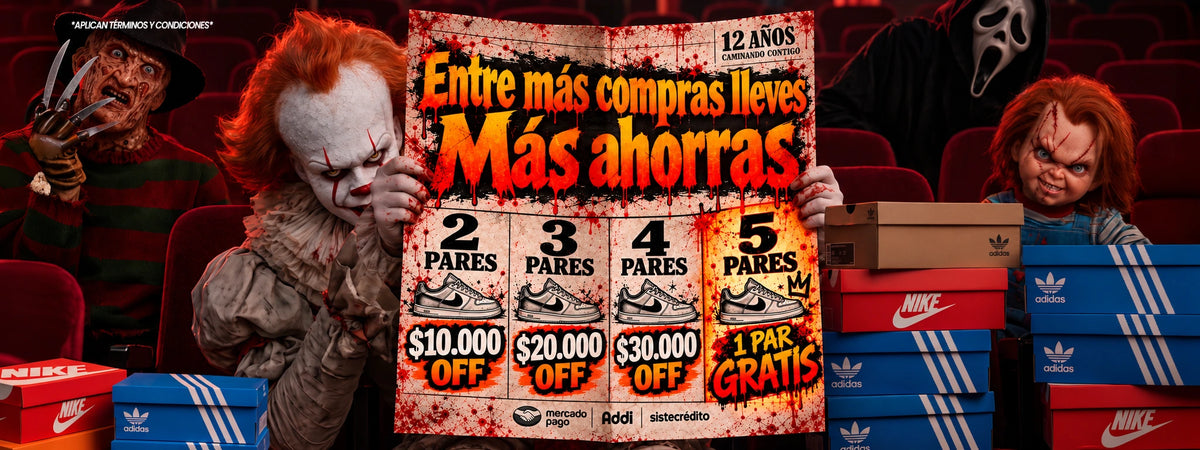 Entre más compras, más ahorras · Promociones por cantidad en pares elegibles