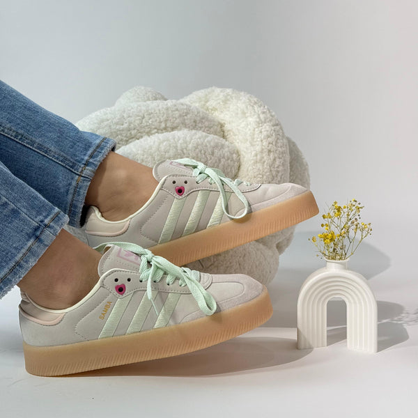 ADDS Samba Pastel – Clásico Retro con Toques Suaves y Femeninos