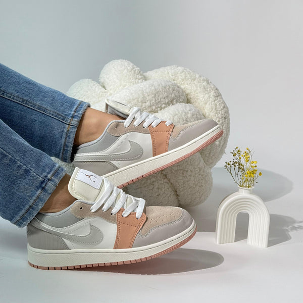 JDN 1 Low Pastel Mix – Estilo Suave y Moderno en Tonos Neutros