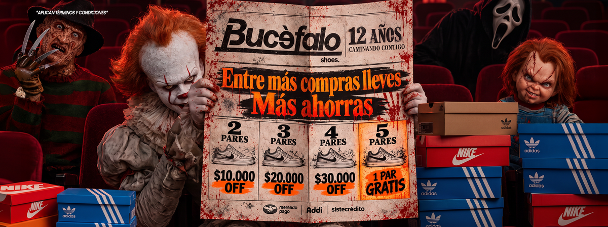 Banner Halloween octubre entre más compras más ahorras web
